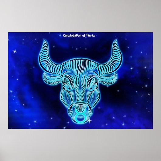 Constellatie van Tauras Poster (Voorkant)