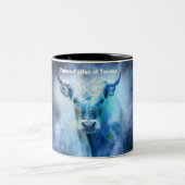 Constellatie van Tauras Tweekleurige Koffiemok (Center)