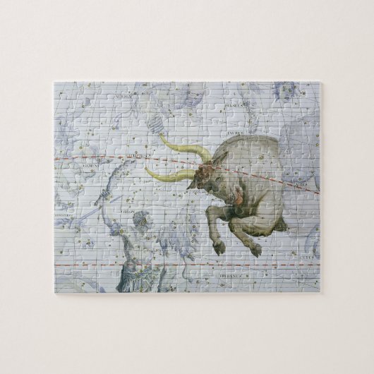Constellatie van Taurus, bord 2 van 'Atlas Coele' Legpuzzel (Horizontaal)