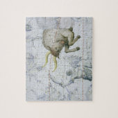 Constellatie van Taurus, bord 2 van 'Atlas Coele' Legpuzzel (Verticaal)