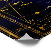 Constellatie van Ursa Major Poster (Hoek)