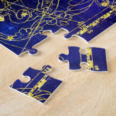 Constellatie van Virgo Jigzaag Puzzle Legpuzzel (Zijkant)