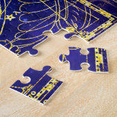 Constellatie van virgo legpuzzel (Zijkant)