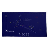 Constellatie Vissen uniek, briljant Kussensloop (Achterkant)