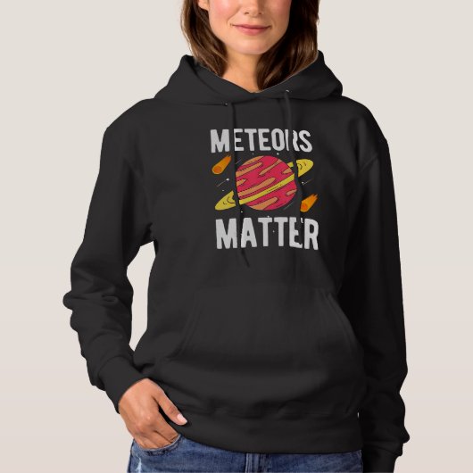 Constellatie Watching Party Meteor Lover Meteor W Hoodie (Voorkant)