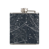  constellatiekaart heupfles (Achterkant)