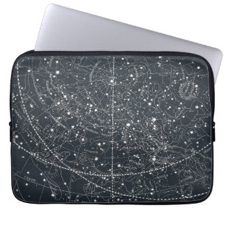 constellatiekaart laptop sleeve