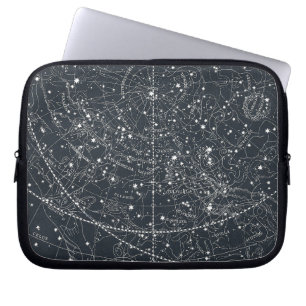 constellatiekaart laptop sleeve