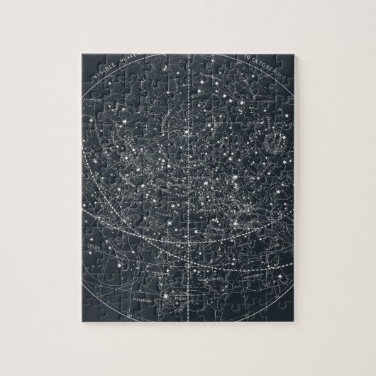  constellatiekaart legpuzzel (Verticaal)