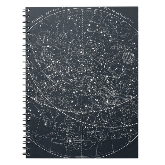  constellatiekaart notitieboek (Voorkant)
