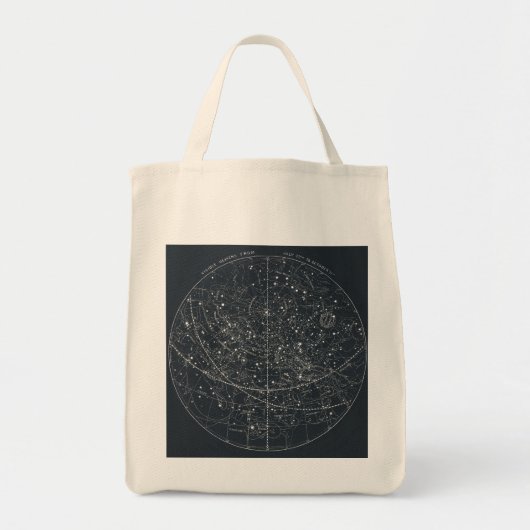 constellatiekaart tote bag (Voorkant)