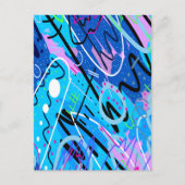 Constellaties Abstracte kunst Briefkaart (Voorkant)