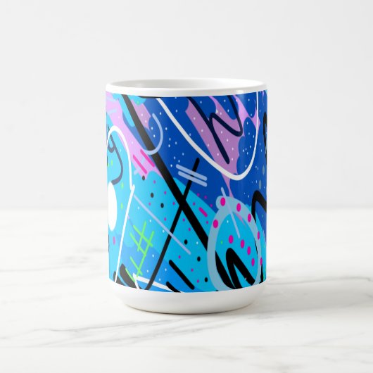 Constellaties Abstracte kunst Koffiemok (Center)