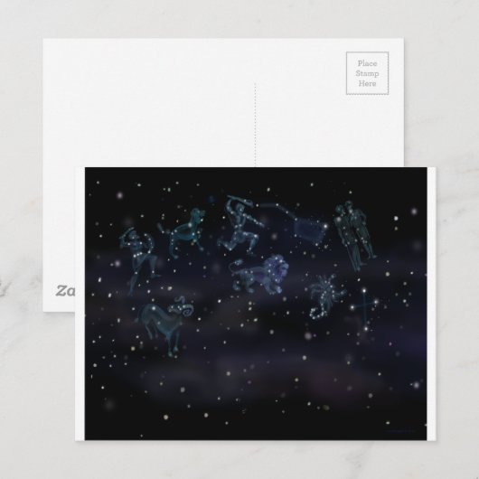 Constellaties Briefkaart (Voorkant / Achterkant)