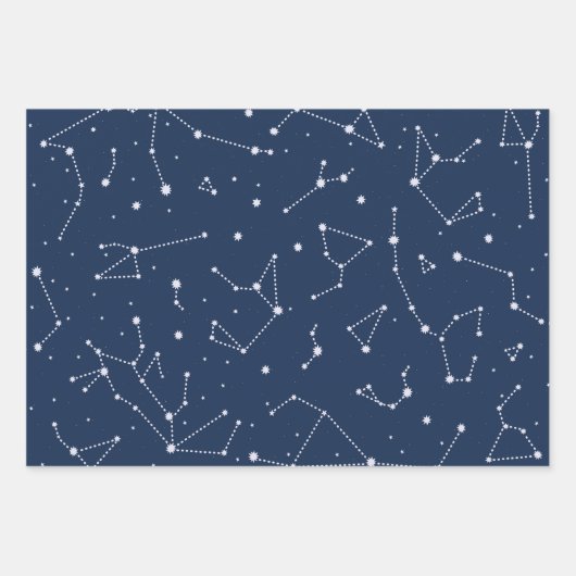 Constellaties Inpakpapier Vel (Voorkant)