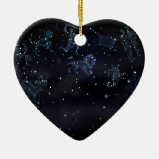 Constellaties Keramisch Ornament (Voorkant)
