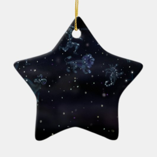 Constellaties Keramisch Ornament (Voorkant)