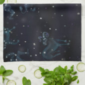 Constellaties Theedoek (Gevouwen)
