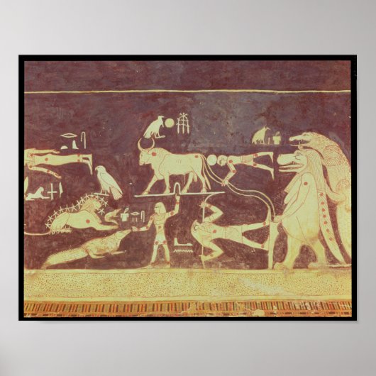 Constellaties van de funeraire kamer poster (Voorkant)