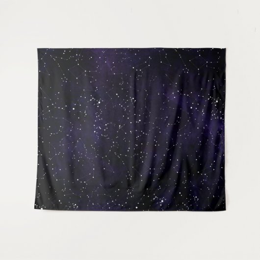 Constellaties van het noordelijk halfrond wandtapi wandkleed (Voorkant (horizontaal))