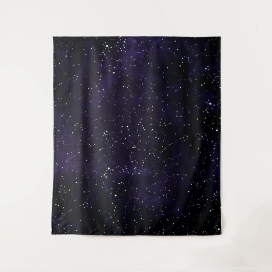 Constellaties van het noordelijk halfrond wandtapi wandkleed (Voorkant)