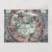 Constellaties van het zuidelijk halfrond briefkaart (Voorkant)