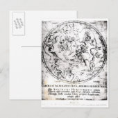 Constellaties van het zuidelijk halfrond briefkaart (Voorkant / Achterkant)