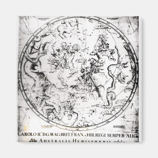 Constellaties van het zuidelijk halfrond magneet (Voorkant)