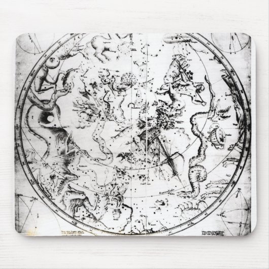 Constellaties van het zuidelijk halfrond muismat (Voorkant)