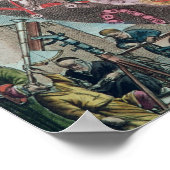 Constellaties van het zuidelijk halfrond poster (Hoek)