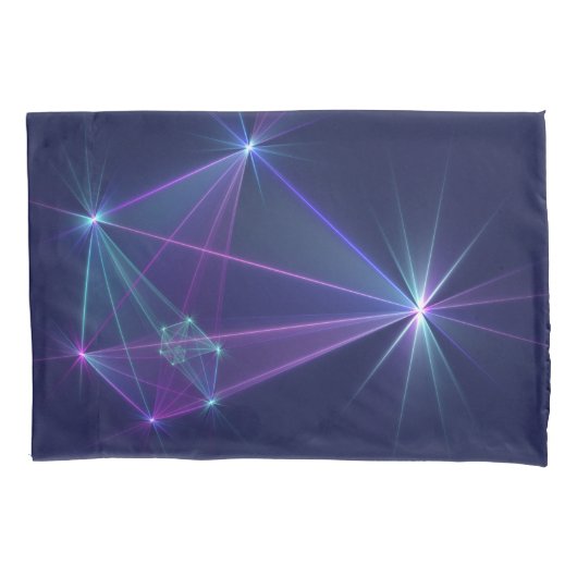 Constellation, Abstract Fantasy Fractal Art Kussensloop (Voorkant)