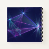 Constellation, Abstract Fantasy Fractal Art Notitieboek (Achterkant)