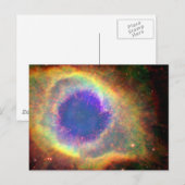Constellation Aquarius a Dying Star White Dwarf Briefkaart (Voorkant / Achterkant)