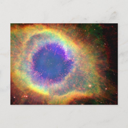 Constellation Aquarius a Dying Star White Dwarf Briefkaart (Voorkant)