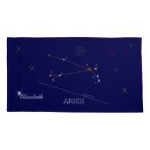 Constellation ARIES, uniek, sublime Kussensloop (Achterkant)