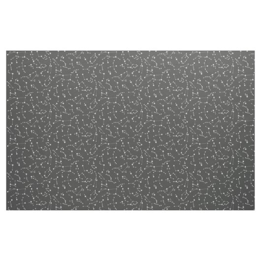 Constellation Fabric - houtskool Stof (Fat Quarter)