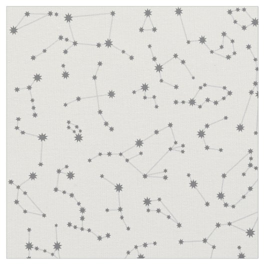 Constellation Fabric - White Stof (Close Up)
