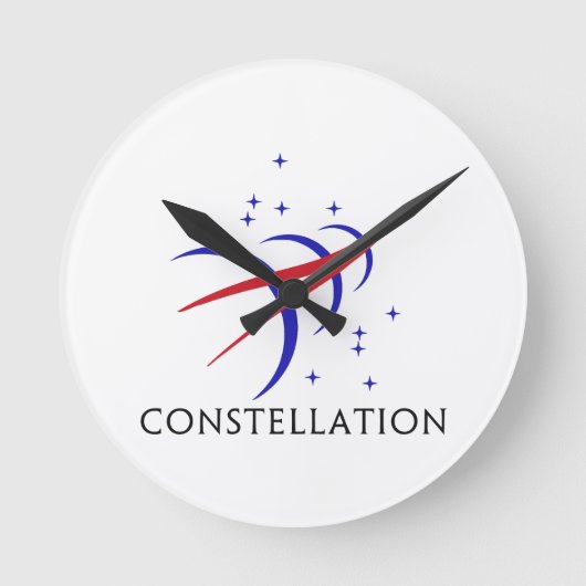 Constellation logo ronde klok (Voorkant)
