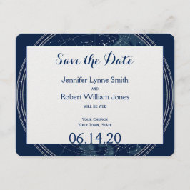 Constellation Night Sky Wedding Save the Date