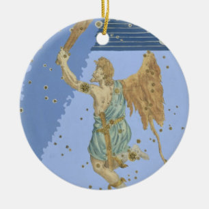 Constellation of Orion, van "Uranometria" door Joh Keramisch Ornament