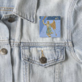 Constellation of Orion, van "Uranometria" door Joh Vierkante Button 5,1 Cm (In situ)