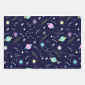 Constellation Pattern Inpakpapier Vel (Voorkant 3)