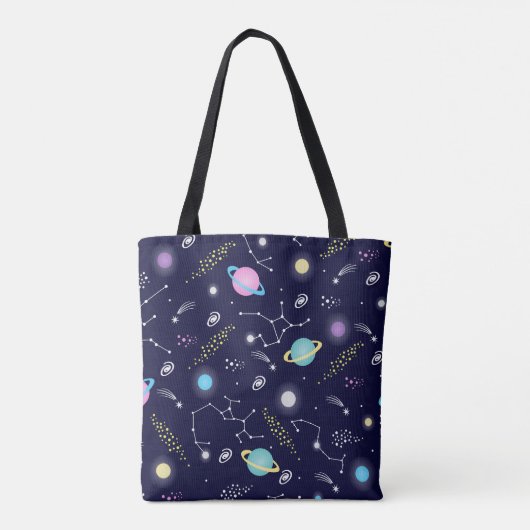 Constellation Pattern Tote Bag (Achterkant)