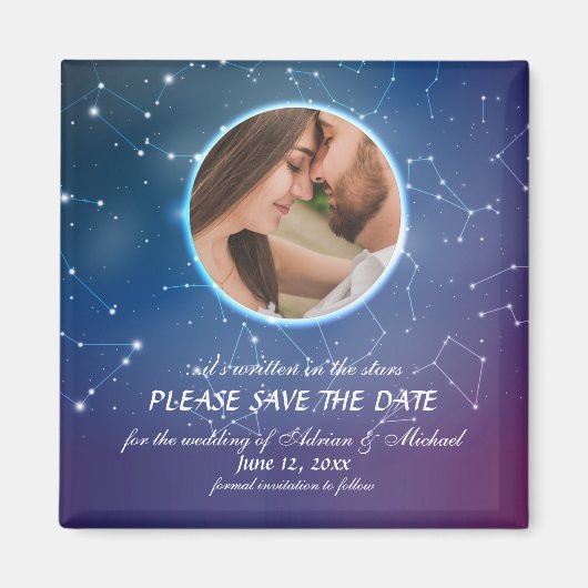 Constellation Photo Magnet (Voorkant)