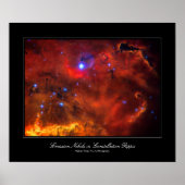 Constellation Puppis Nebula, Hubble Space afbeeldi Poster (Voorkant)
