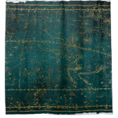 Constellation Star Map Shower Curtain Douchegordijn (Voorkant)