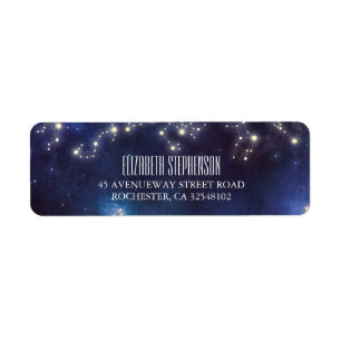 Constellation Sterrennacht Wedding Etiket