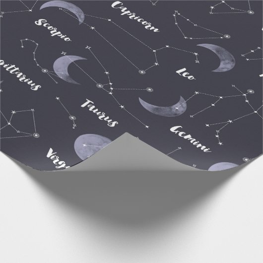 Constellation Theme Cadeaupapier (Hoek)