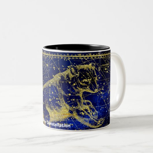 Constellation Ursa Major Tweekleurige Koffiemok (Voorkant rechts)