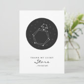 Constellation Verloving Ring Save the Date (Staand voorkant)